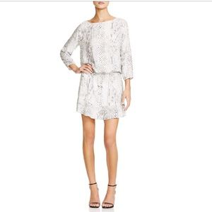 Soft Joie Snakeskin Drop Waist Dress
